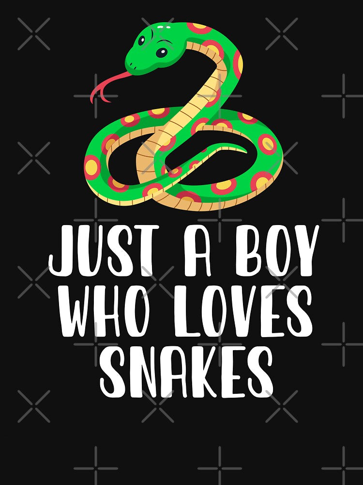 Just A Boy Who Loves Snakes by CosmoKitsch
