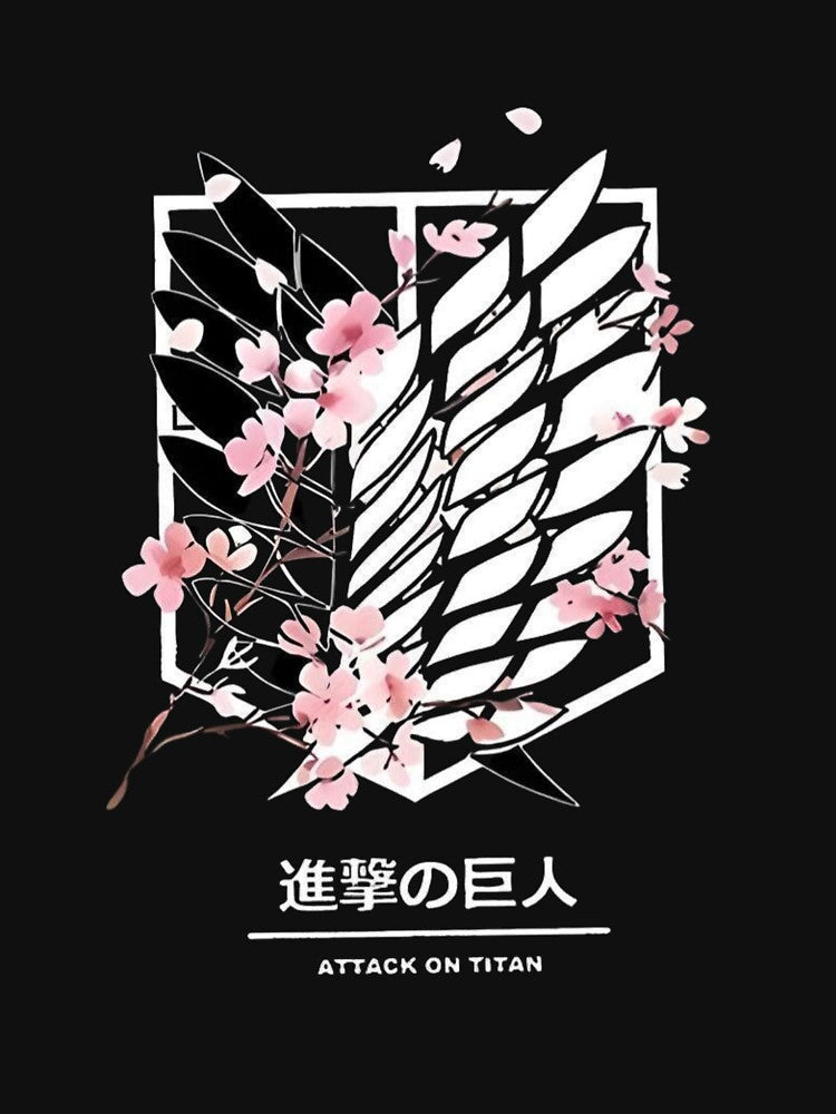 Wings of Freedom Sakura Minimal Art by Snowdog-Art