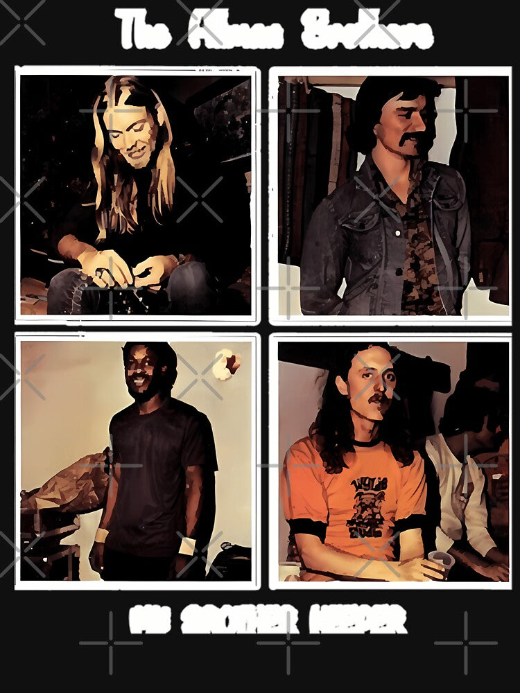 Brothers Frame Allman Brothers Band by Ahmed El deen