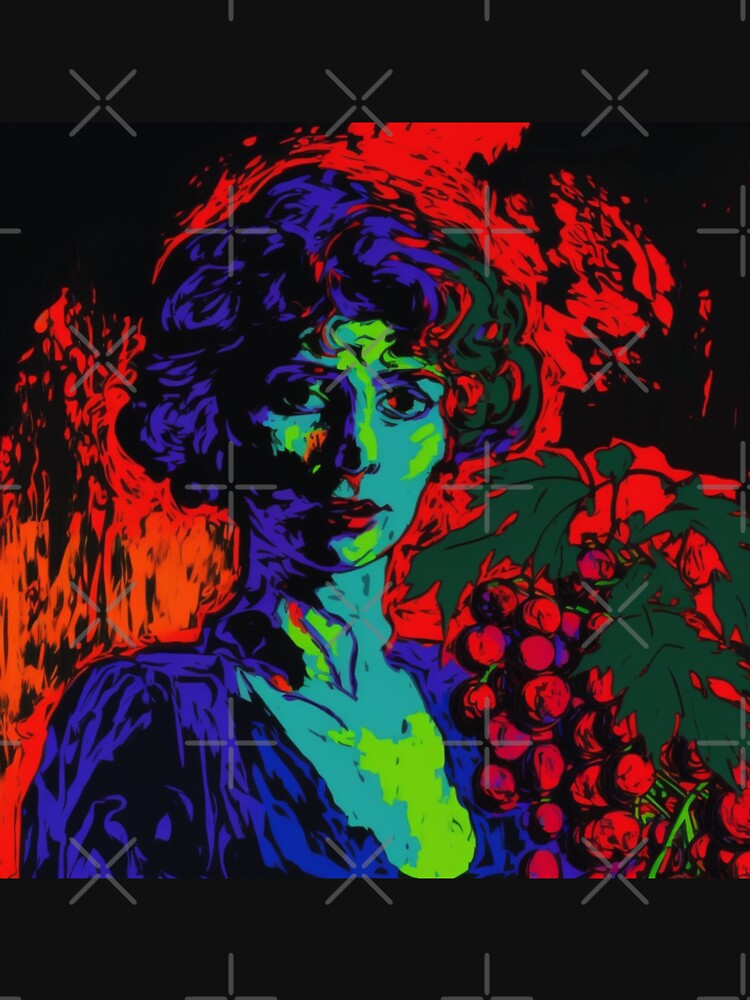 Fauvism Wine Art Wine Maker Wine Lover Grape by Alper Billik