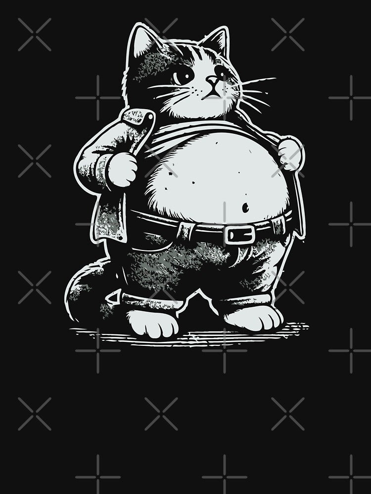Big Mood - Chonky Cat by Scaryzz