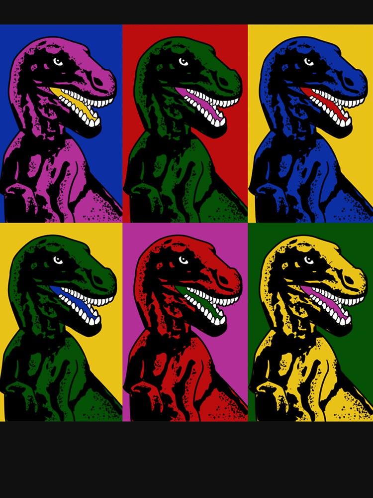Dinosaur Pop Art Essential by CelesteGiordano