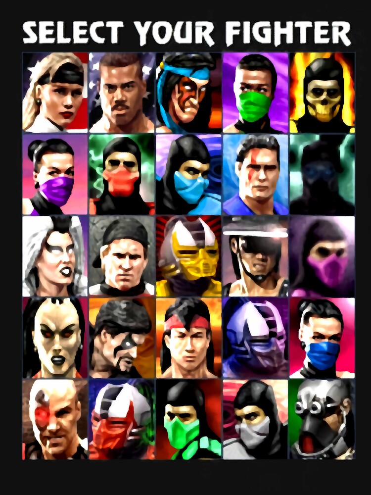 Vintage Mortal Kombat 1992 by marcellak5y7