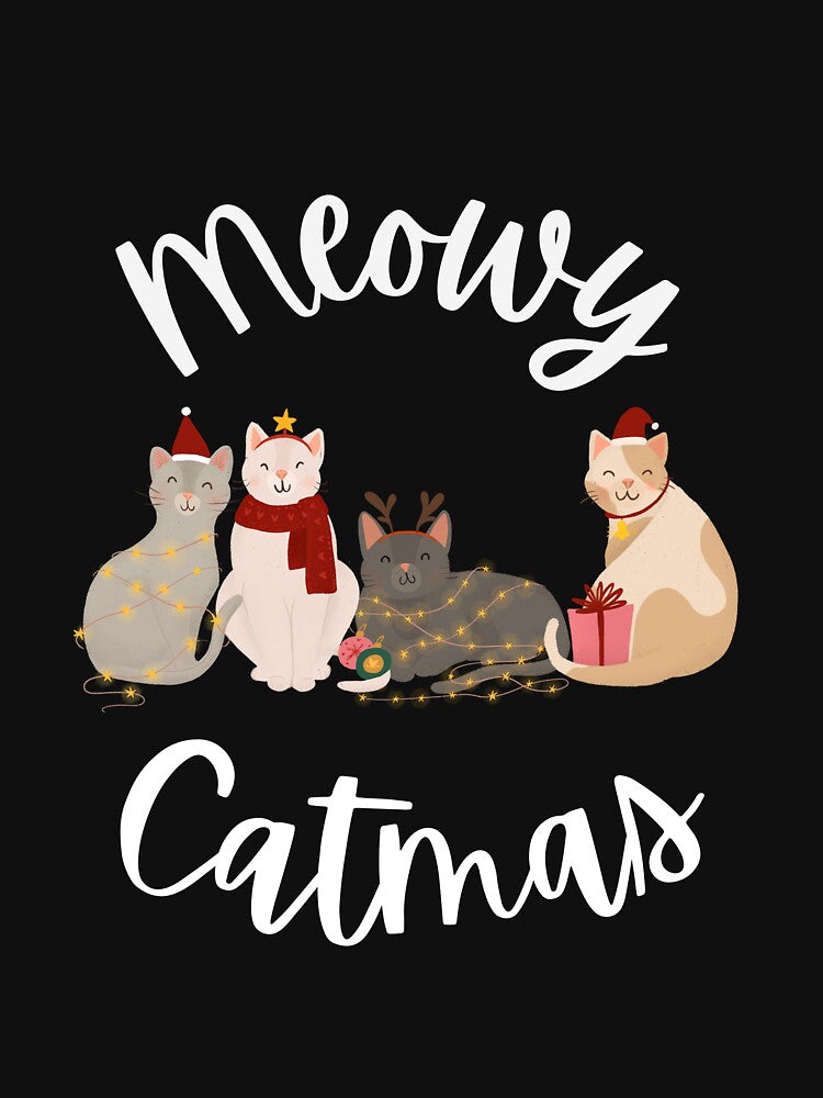Meowy Catmas by jungleside