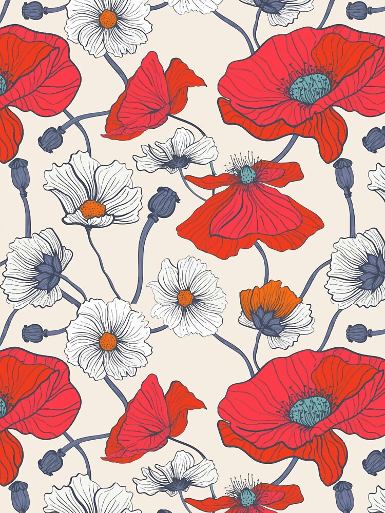 Poppy flower by zaher97