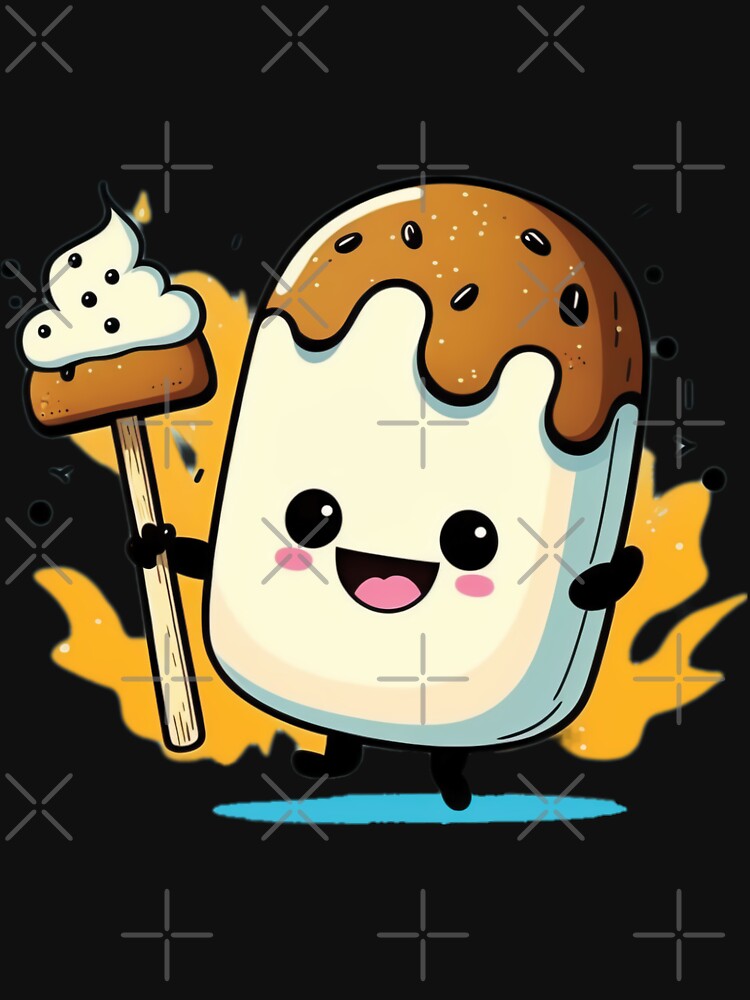 Happy Kawaii Marshmallow by Milovani