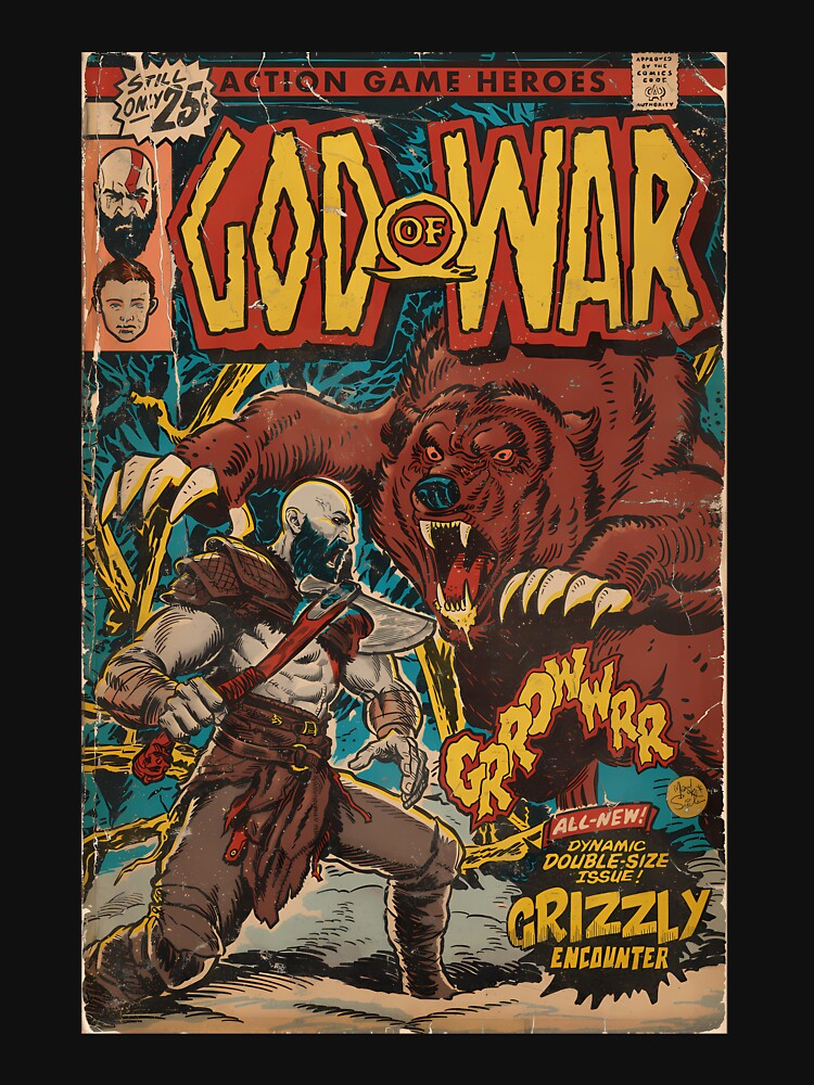 God Of War Ragnark Bear Fight by Edisoedovic