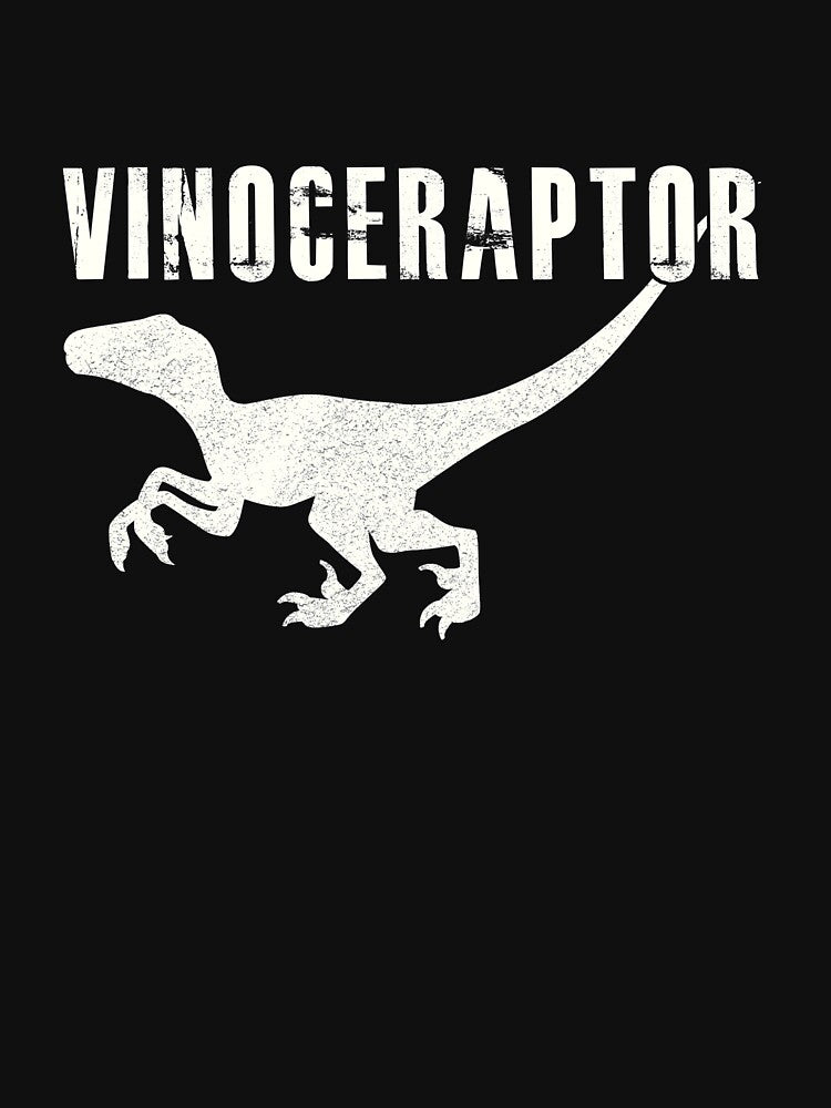 Vinoceraptor, Vinosaur, Wine Lover Gift by Kuma518