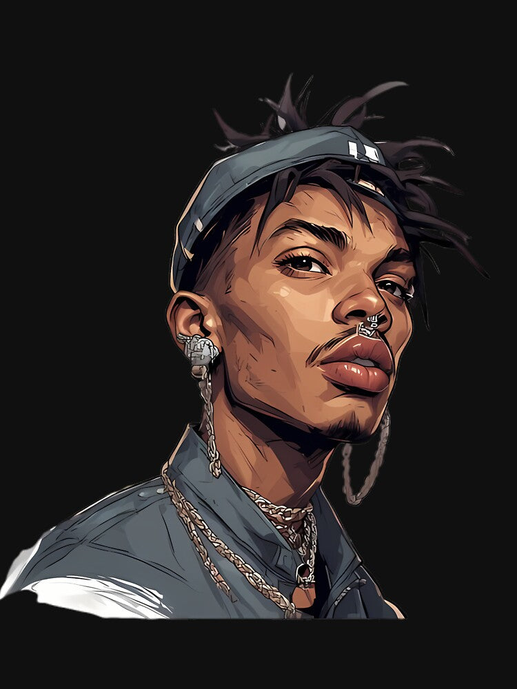 Urban Streetwear Portrait - Alt Hip Hop Style with Piercings by TheDreamsMaker