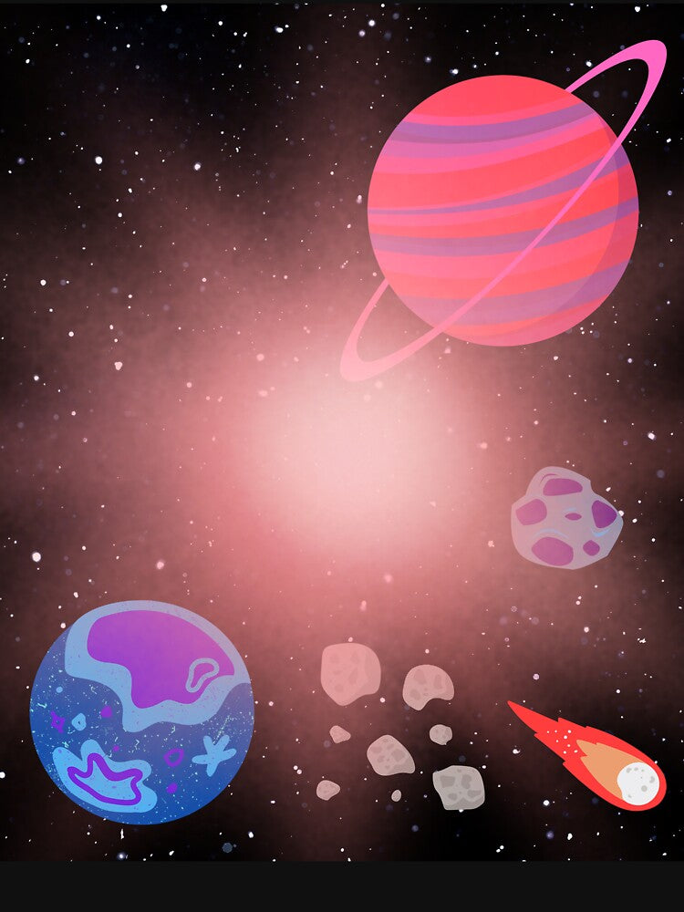 Pop Art Series Space Art by Homyar