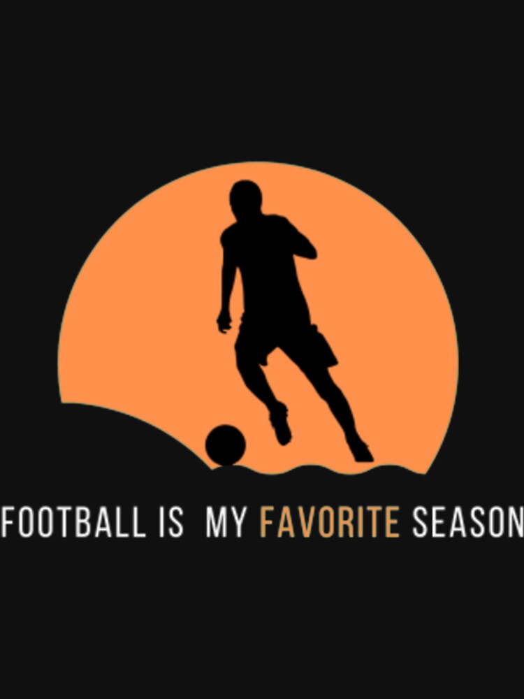 Football Is My Favorite Season Essential T-Shirt by amiyacunni