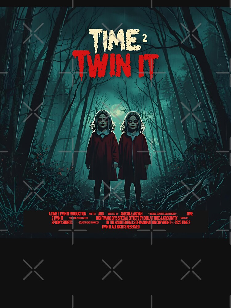 Time 2 Twin It Scary DIY Shirt Vintage Horror and Halloween Craft Tee | Time2TwinIt | Time 2 Twin It by LAVegasVibes