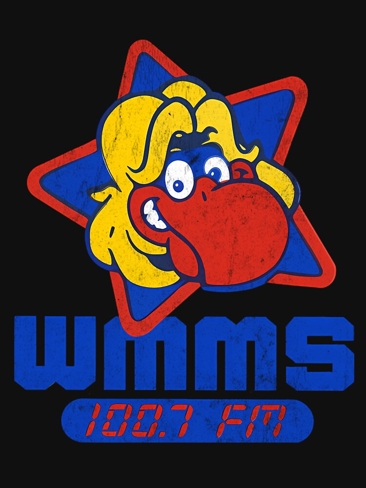 W.M.M.S Logo Cleveland 80s Rock Radio Station by warda-shop