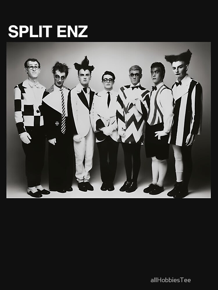 Split Enz 1976 'Lineup by allHobbiesTee ⭐⭐⭐⭐⭐