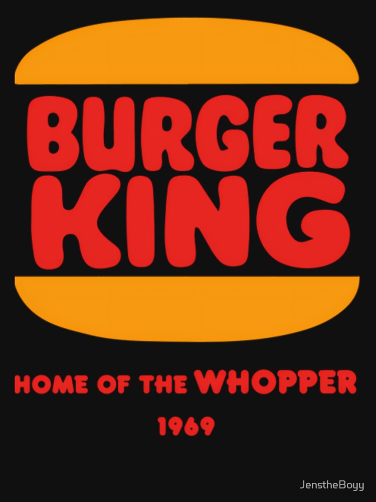 Burger King Home Of The Whopper 1969 Logo 70S 80S 90S by JenstheBoyy