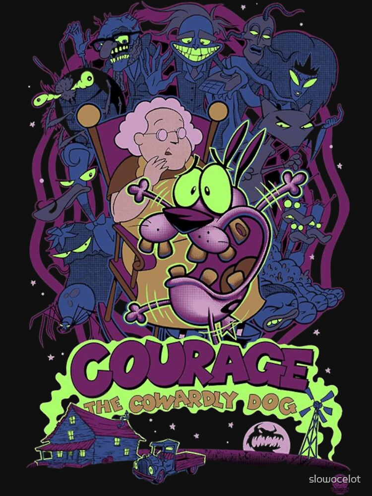 Courage the Cowardly Dog Scream by slowocelot
