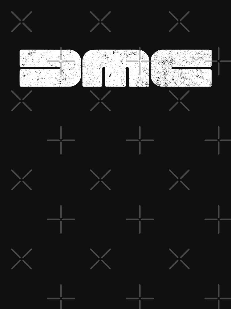 DMC - Delorean Vintage logo by Primotees