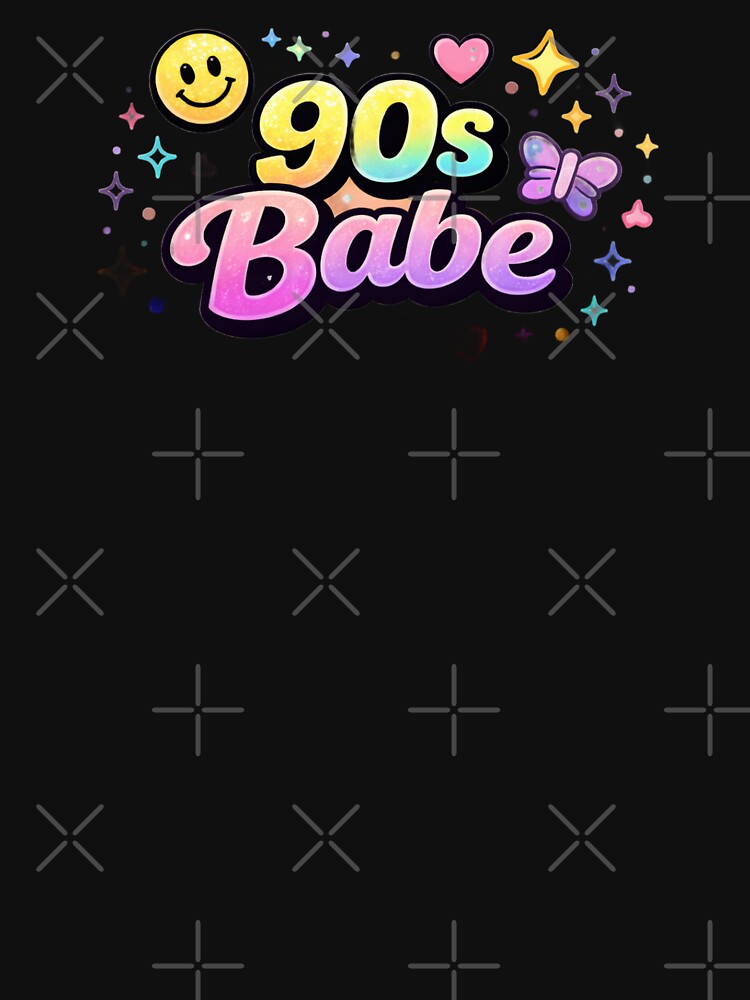 90s Babe Shirt – Vintage Retro Girl Aesthetic Tee | Cute 1990s Nostalgia Fashion by MEMORY-LN-Tees