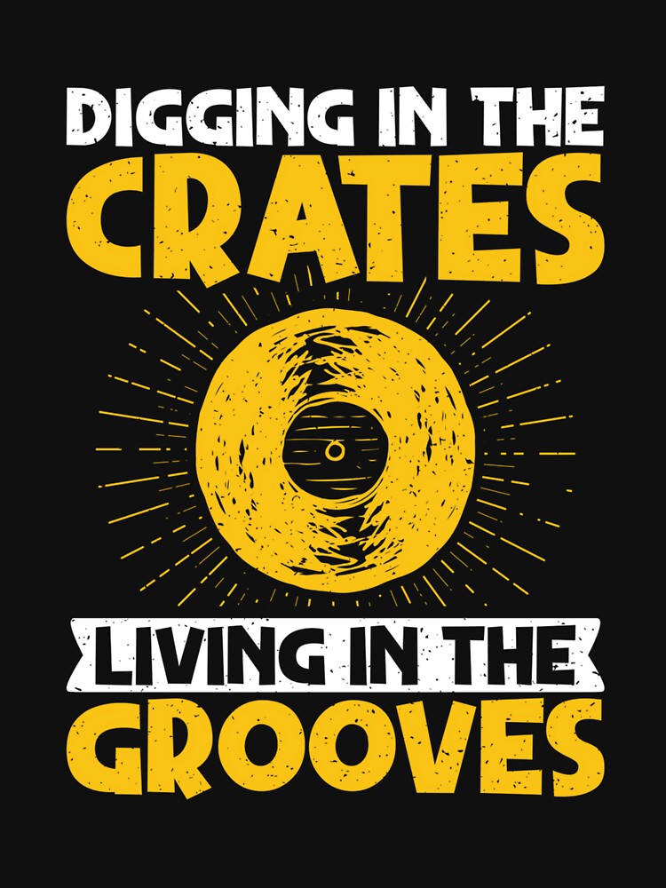 Digging in the Crates Living in the Grooves Vinyl Records by AlanYYoder