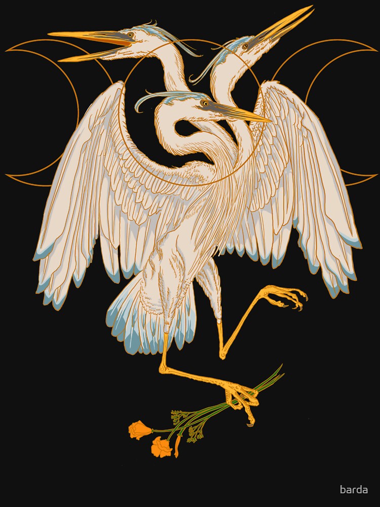 Triple Heron - 2 by barda
