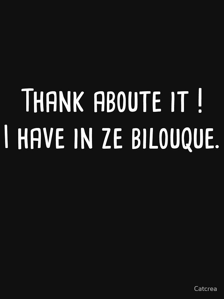 I have in ze bilouque the city of fear quote by Catcrea