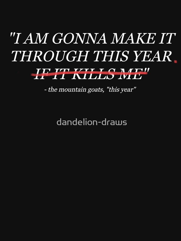 the mountain goats "this year" by dandelion-draws