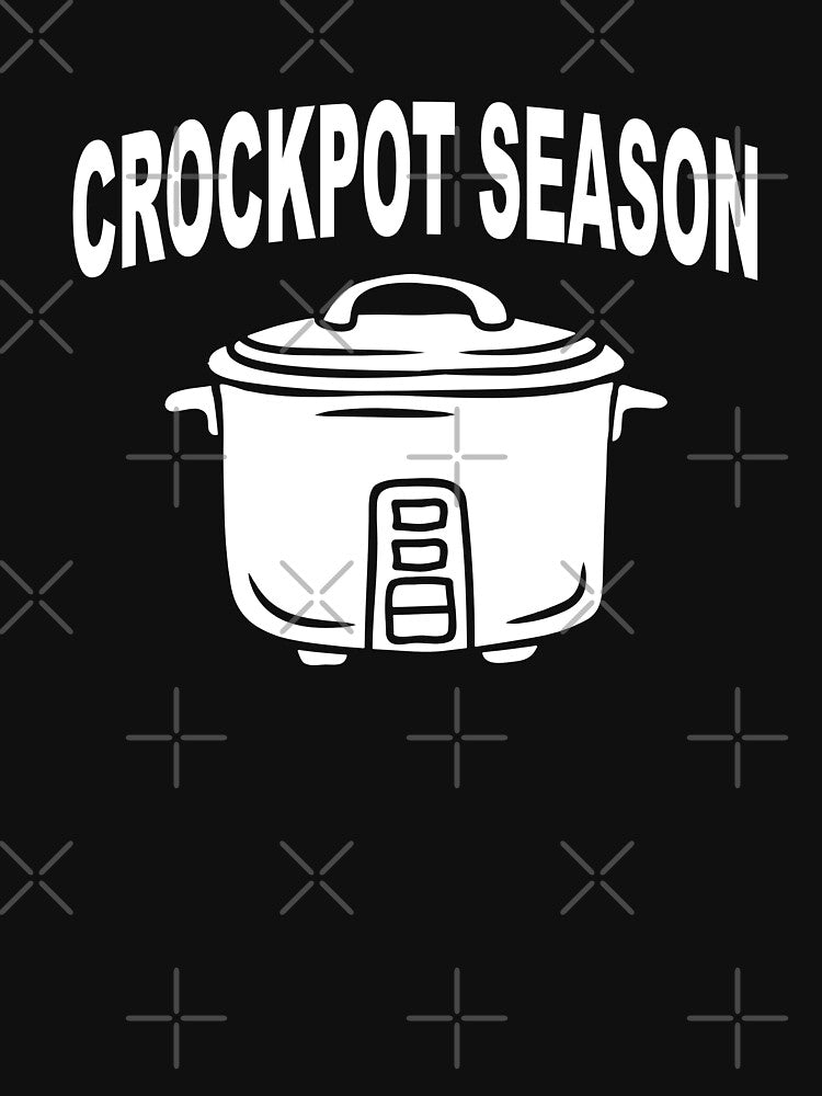 Crockpot Season Shirt - Funny Fall Autumn Winter Football season by dgavisuals