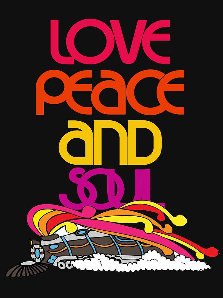 Love Peace And Soul Train Logo by dardargo