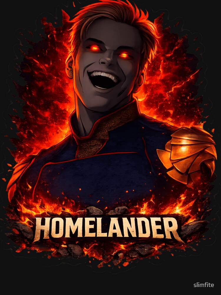 Homelander Bloody Sticker by slimfite