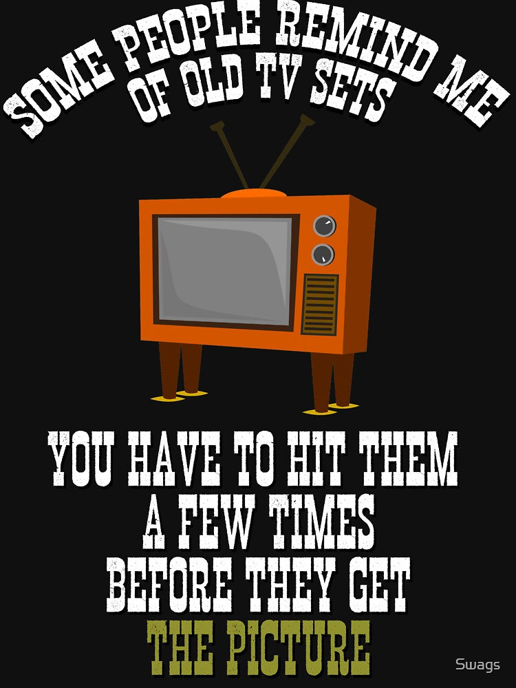 Old TV by Swags