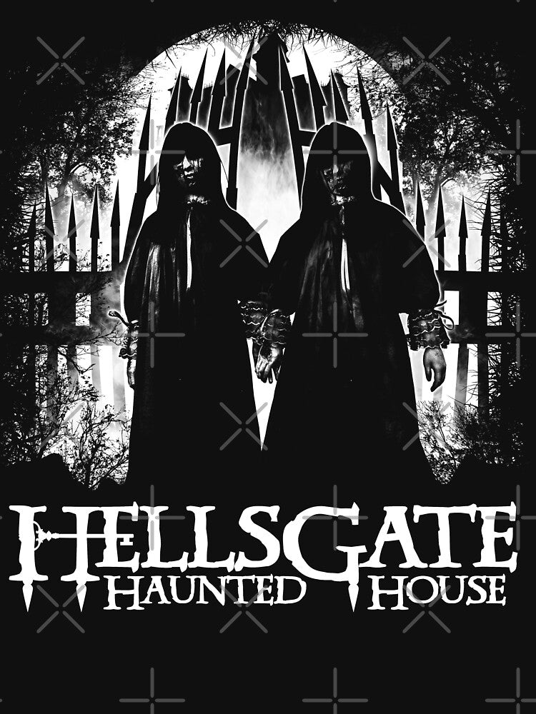 HellsGate Haunted House 2016 T-shirt by TheZombieArmy