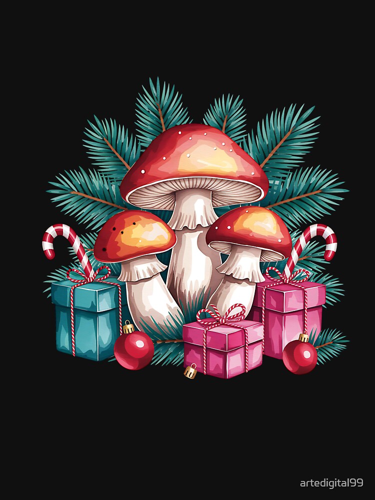 Christmas Watercolor Art – Festive Holiday Graphic by artedigital99
