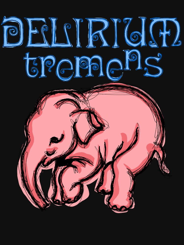 Delirium Pink Elephant by LaureBeauchemin