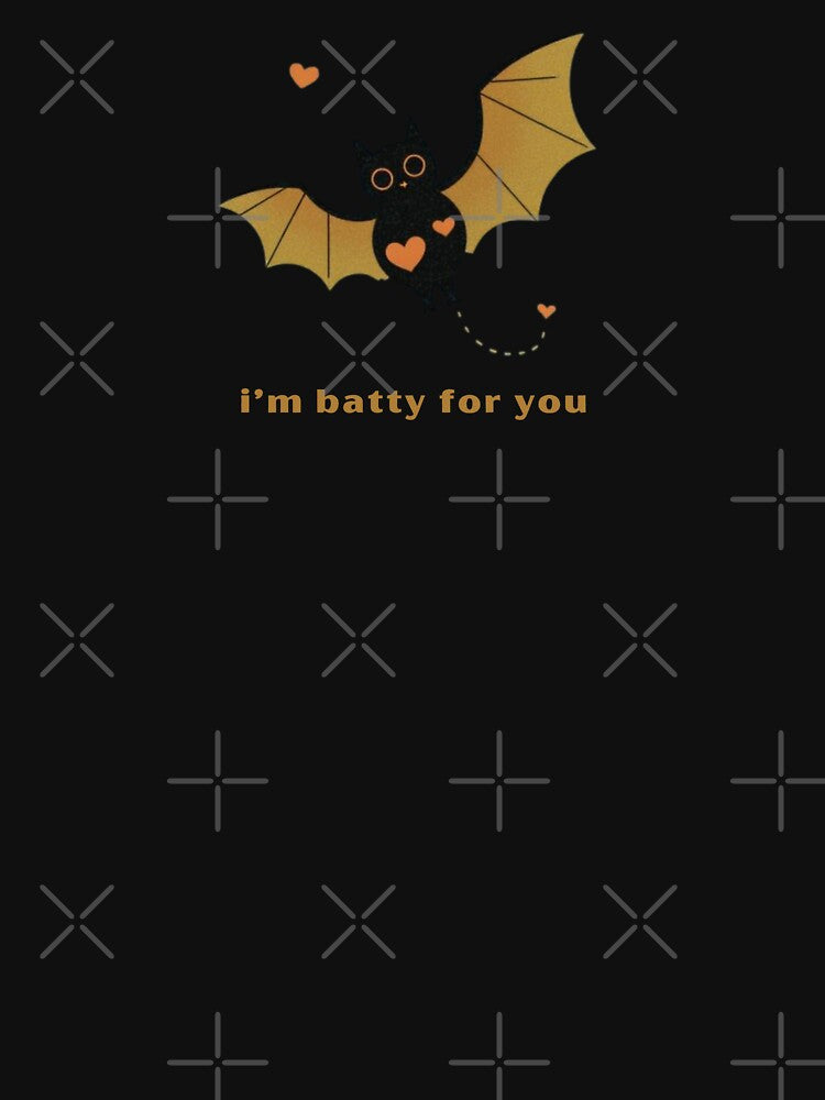 I’m Batty For You - Cute Pun | TeeHee Puns Funny Design by TeeHee Puns