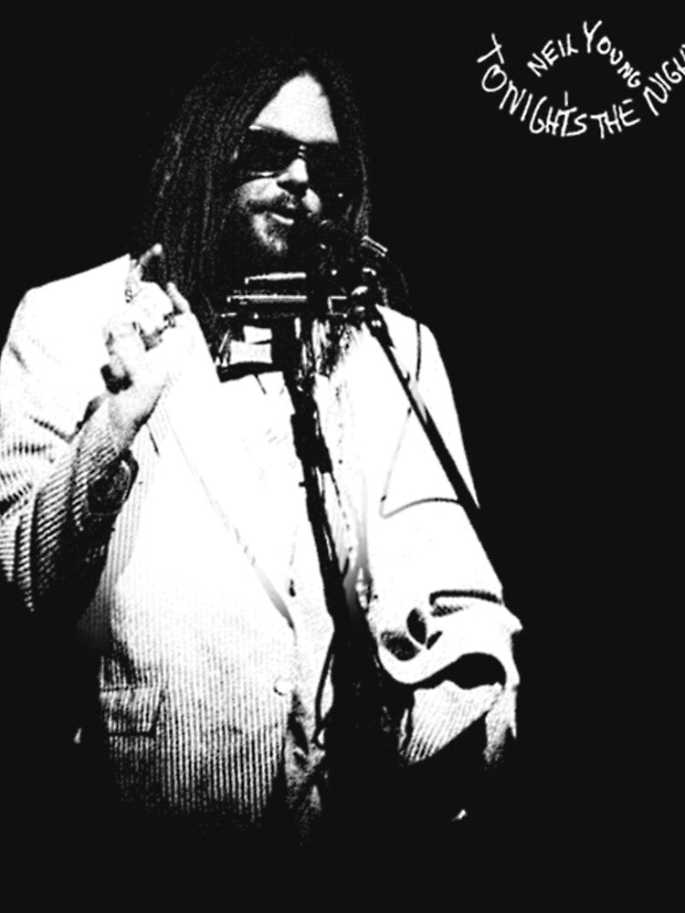 Neil Young Retro by JerryOndricka
