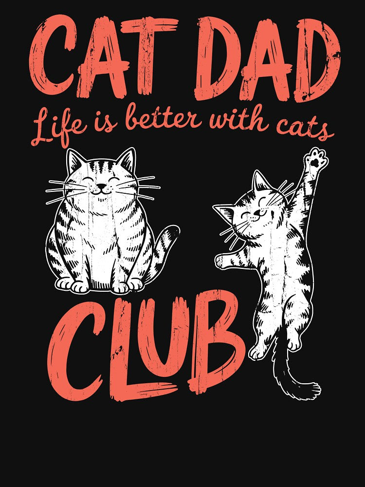 Cat Dad Club by passantpossi