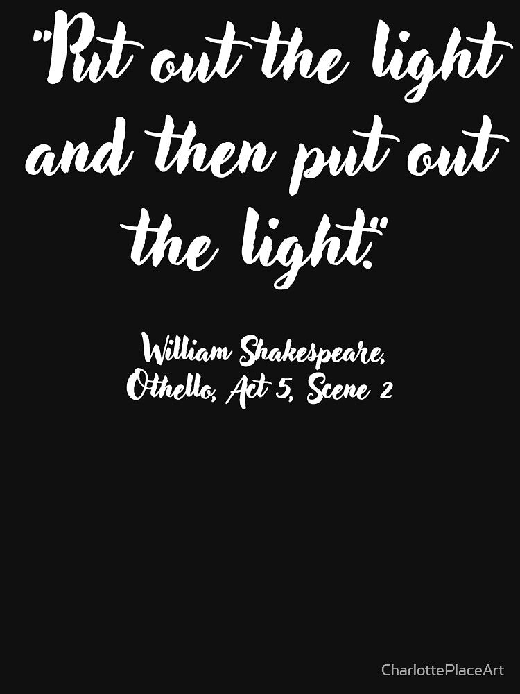 Shakespeare Quote by CharlottePlaceArt