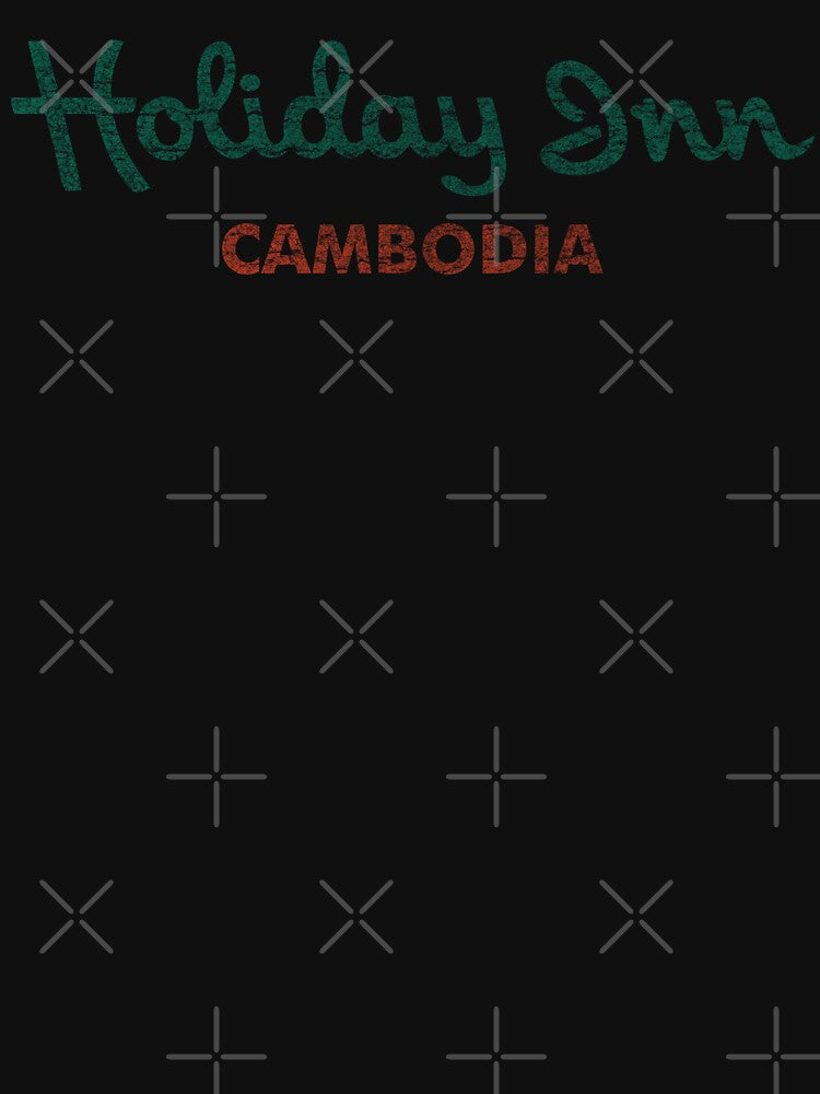 Vintage Holiday Inn Cambodia Distressed by studionjlemex