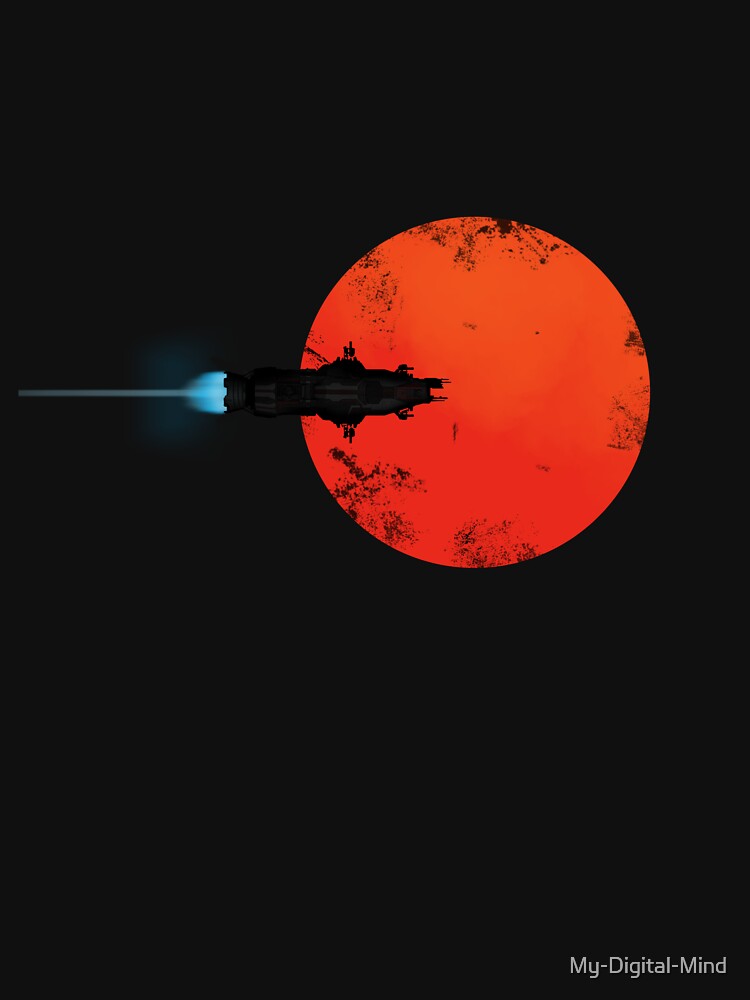 Rocinante Silhouette Poster by My Digital Mind