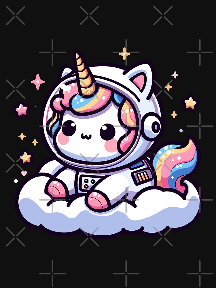 Cloudy astronaut Unicorn - Adorable style by Brudy-R