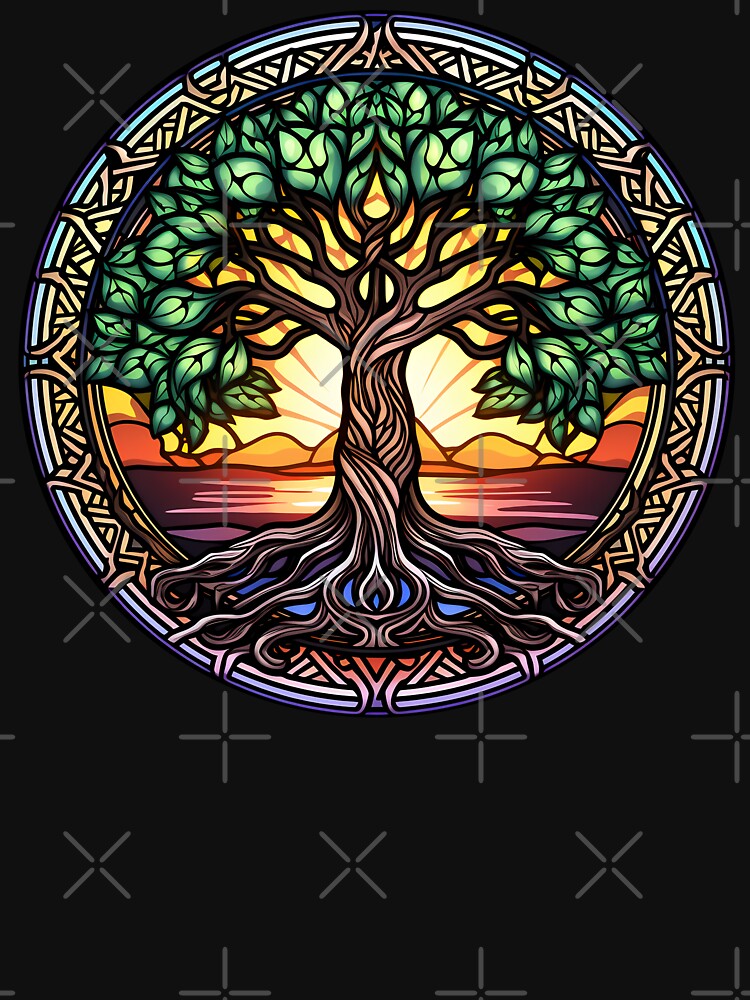Yggdrasil the World Tree by SeraphineArts