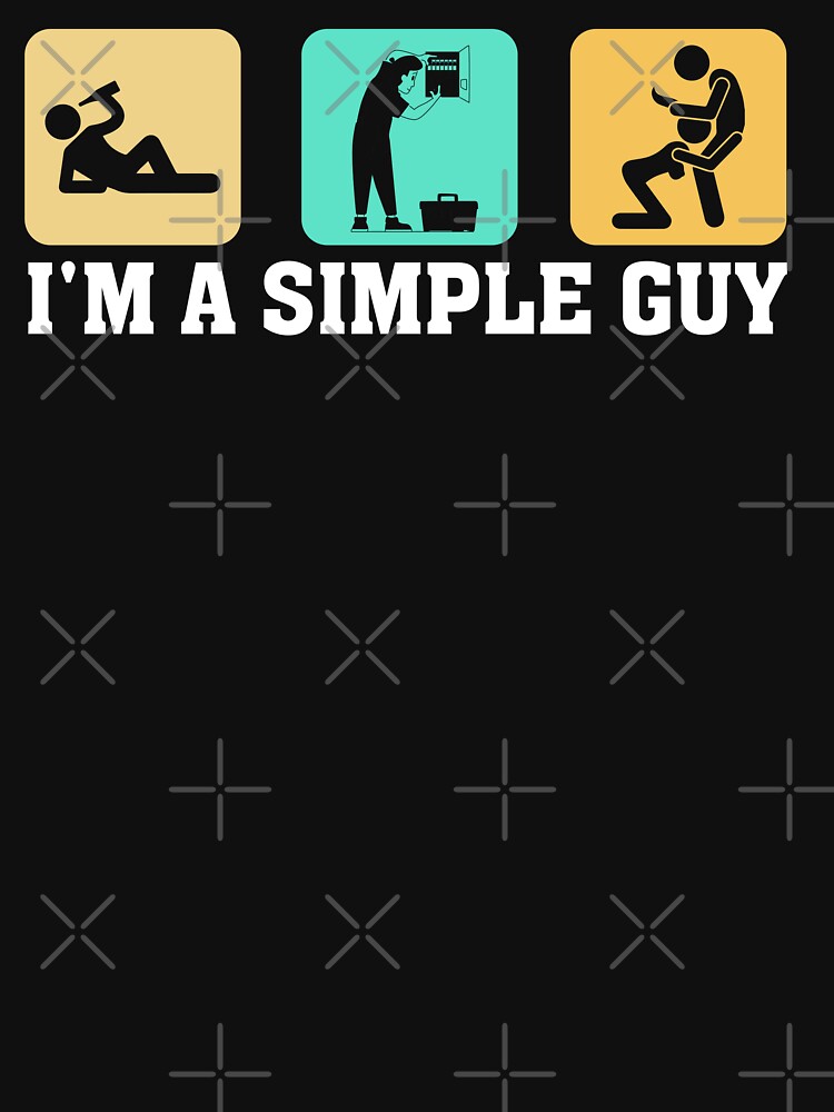 I'M A SIMPLE GUY electrician / Electricity by Tee Hub