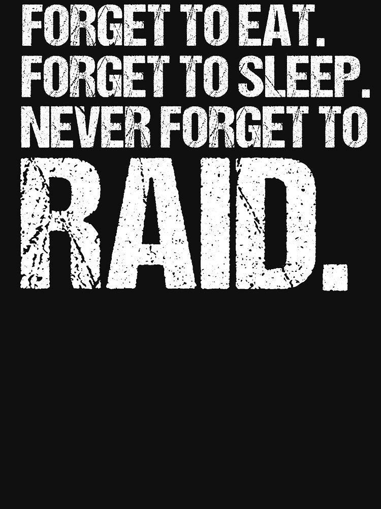 Raid Night - MMO Lover Raid Gamer by jacks-tees