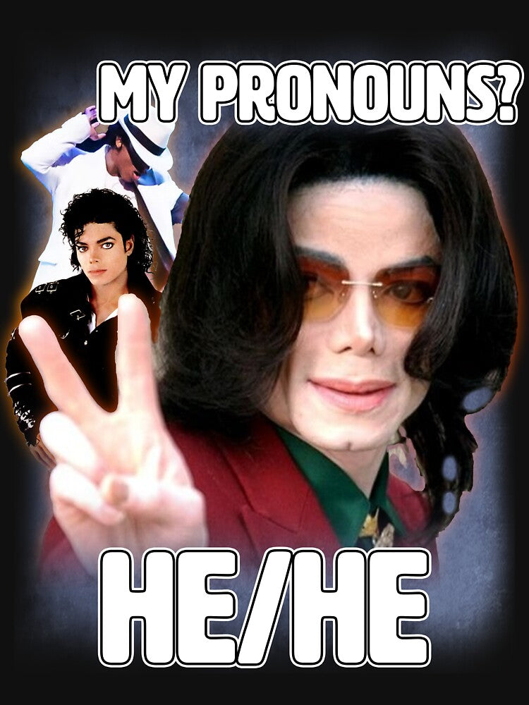 My Pronouns are He/He Shirt by TheIronyCloset