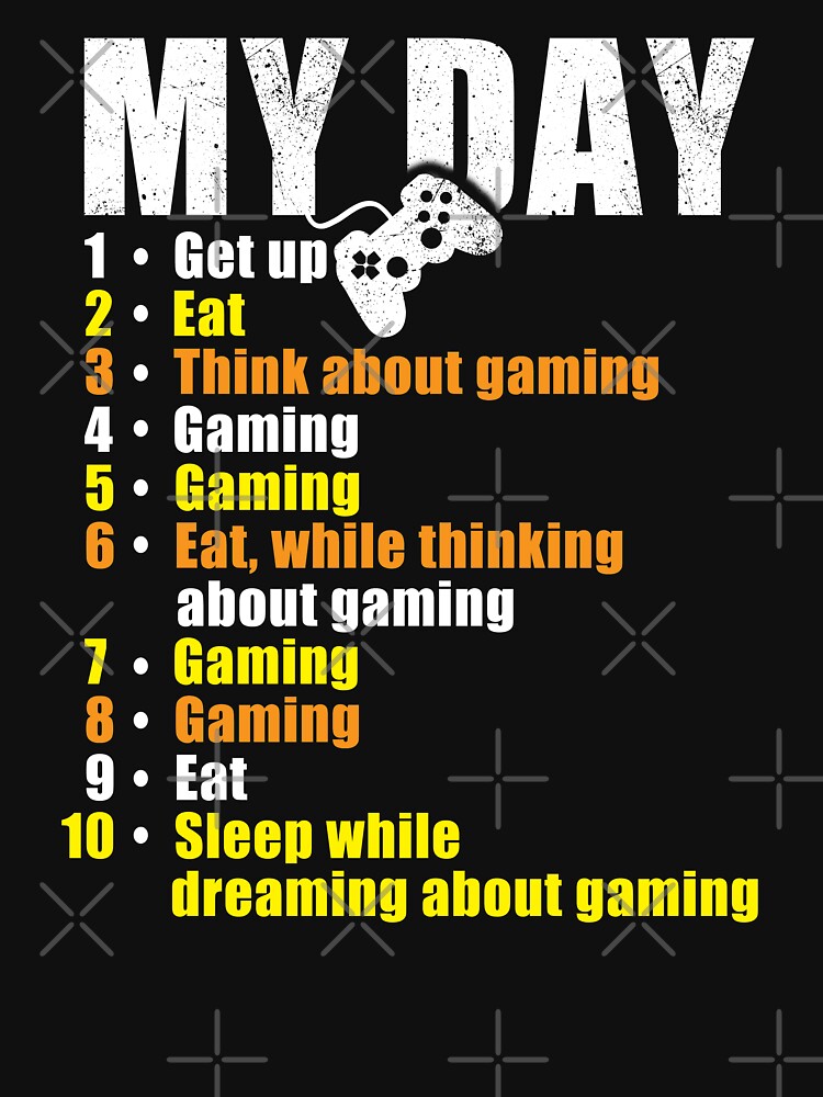 Funny gamer tshirt - Gamer day tshirt and cool gamer gift idea by GameOnGifts