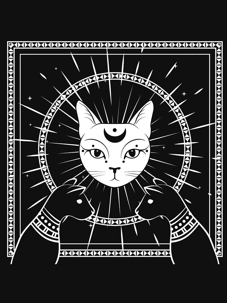 Cat Hippie Vintage Gift by RobeLan