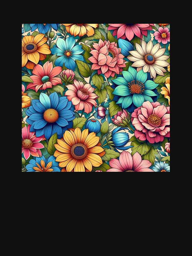 Colorful flowers by Dogandesighn