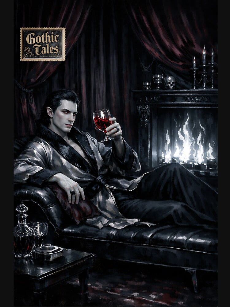 The Velvet Sanguine Lounge - Vampire Goth Asthetic by bapupa