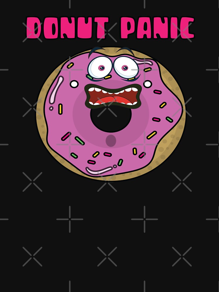 Donut Panic funny word  pun by Donutlovers
