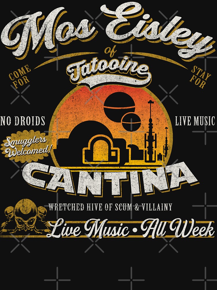 Mos Eisley Cantina Tatooine Dks by Alema Art